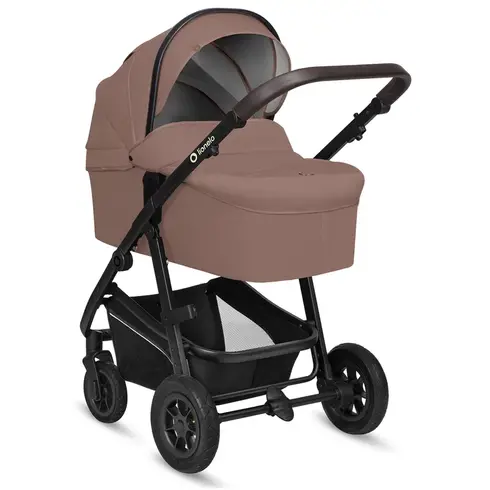 Carucior 3 in 1 Lionelo Bianka - Bej Taupe, Culoare: Maro, Model: 3 in 1 - poza 6 - ExclusivMAG.ro