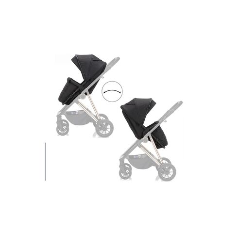 Carucior Fill Elix transformabil 2 in 1 Black Fillikid - poza 4 - ExclusivMAG.ro