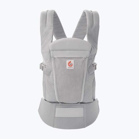 Marsupiu Ergobaby Omni Lite Mesh - Pearl Grey, Culoare: Gri deschis - poza 2 - ExclusivMAG.ro