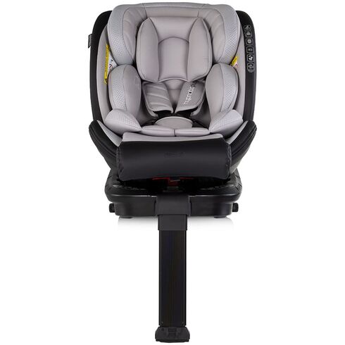 Scaun auto Chipolino Hypnotic Plus I-Size 40-150 cm cu sistem Isofix si sezut rotativ platinum, Culoare: Gri/Negru, Grupa: 0-36kg (0 luni - 12 ani) - poza 3 - ExclusivMAG.ro