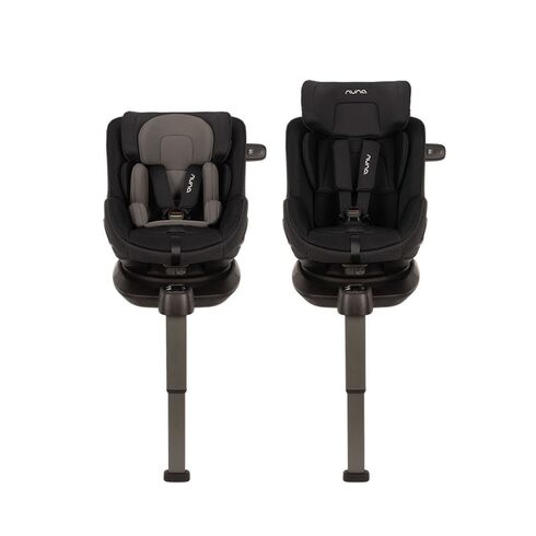 Scaun auto Nuna PRUU Aire Caviar cu capotina integrata, 40-105 cm, certificat R129, Culoare: Negru, Grupa: 0-18kg (0 luni - 4 ani) - poza 9 - ExclusivMAG.ro