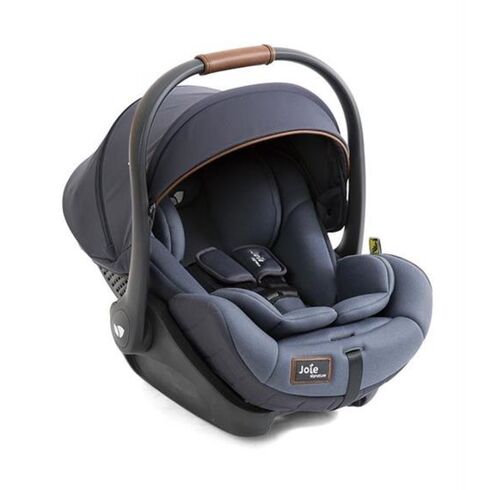 Scoica auto Joie inclinabila I-Size I-Level Signature Granit Bleu, nastere-85 cm  - ExclusivMAG.ro