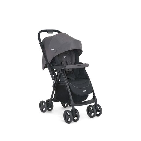 Carucior Joie cu maner reversibil Mirus Ember, Culoare: Gri/Negru