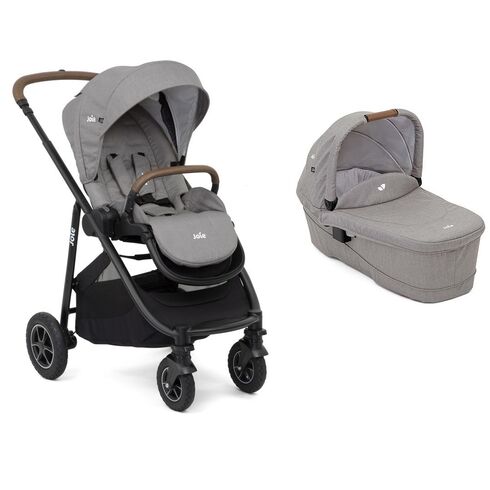 Carucior Joie Versatrax Gray Flannel 2 in 1, Culoare: Gri