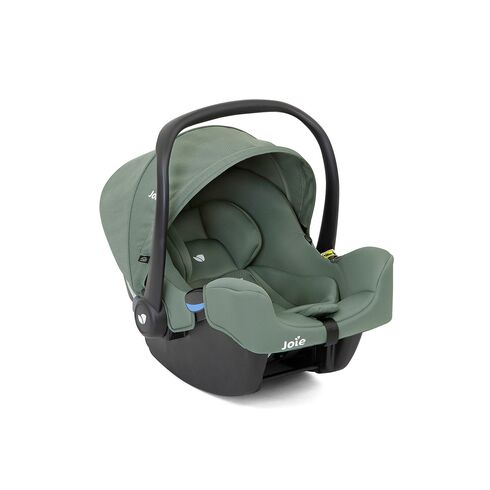 Scoica auto Joie i-Snug cu tetiera reglabila, nastere - 75 cm, Laurel, Culoare: Verde, Grupa: 0-13kg (0 luni - 12 luni)