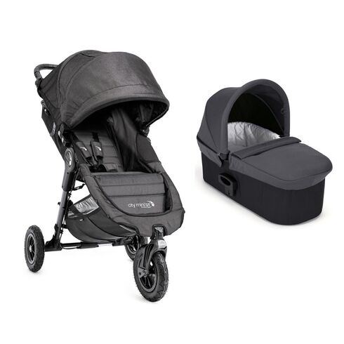 Carucior sistem 2 in 1 City Mini GT Charcoal Denim - Baby Jogger