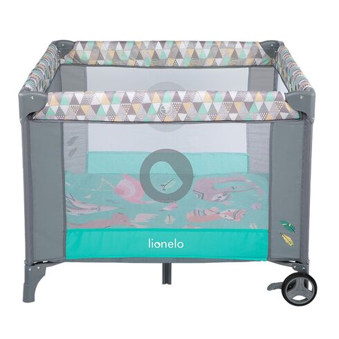 Tarc de joaca Lionelo Sofie, Turquoise Scandi, Culoare: Turquoise