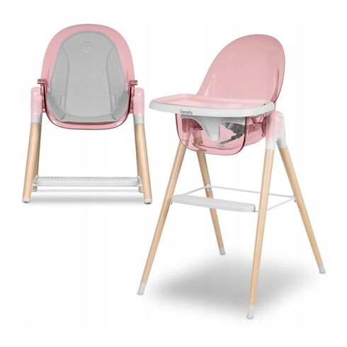 Scaun de masa Lionelo evolutiv Maya, 3 pozitii de inclinare, Pink Rose, Culoare: Roz