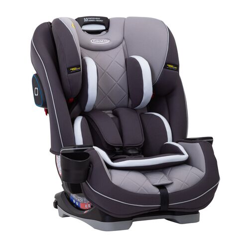 Scaun auto Graco SlimFit Iron, Culoare: Gri/Negru, Grupa: 0-36kg (0 luni - 12 ani)