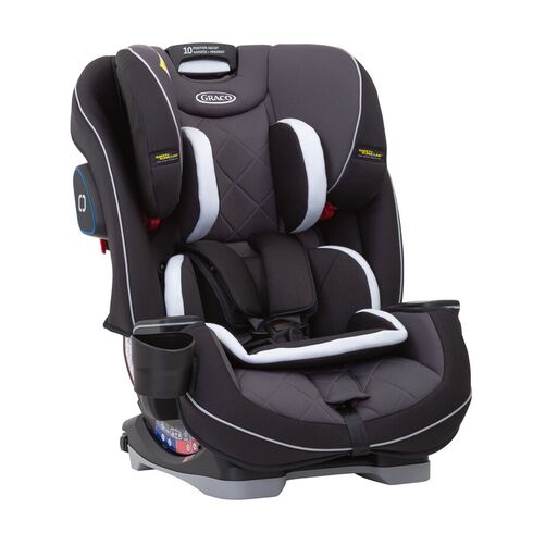 Scaun auto Graco SlimFit LX Black, Culoare: Gri/Negru, Grupa: 0-36kg (0 luni - 12 ani)