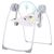 Leagan electric Chipolino Felicity snail, Culoare: Alb/Gri