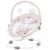 Scaunel balansoar Chipolino Siesta beige, Culoare: Crem
