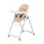 Scaun de masa Prima Pappa Zero, Peg Perego, Follow Me Paloma, Culoare: Crem