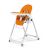 Scaun de masa Prima Pappa Zero, Peg Perego, Follow me, Arancia, Culoare: Portocaliu