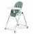 Scaun De Masa 2 in 1 Peg Perego, Prima Pappa Zero Follow Me, WonderGrey, 0 - 15 Kg, Culoare: Alb/Gri