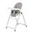 Scaun de masa Prima Pappa Zero, Peg Perego, Follow Me Ice, Culoare: Alb/Gri  - ExclusivMAG.ro Scaun de masa Prima Pappa Zero, Peg Perego, Follow Me Ice, Culoare: Alb/Gri