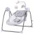 Leagan electric Chipolino Hug mist, Culoare: Gri