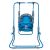 Leagan pentru copii, Top Kids, pentru interior si exterior, Blue Hearts, Culoare: Albastru