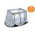 Patut Pliant Pop Up Aeromoov Giraph Sky, Culoare: Gri deschis, Dimensiuni: 120x60