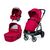 Carucior 3 in 1 Peg Perego Veloce, Primoviaggio SL,  0 - 22 kg, Red Shine, Rosu, Culoare: Rosu