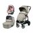 Carucior 3 in 1 Peg Perego Veloce, Primoviaggio SL,  0 - 22 kg, Mon Amour, Bej / Roz, Culoare: Roz