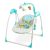 Leagan electric cu telecomanda Caretero LOOP Blue, Culoare: Blue