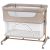 Co-sleeper MoMi, Smart Bed 4 in 1 - Beige, Culoare: Crem