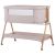 Patut Co-Sleeper Chipolino Sweet Dreams mocca wood, Culoare: Crem