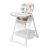 Scaun de masa Juju Eat&Joy, Brown Bear, Culoare: Crem