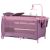 Patut pliabil Chipolino Bella blush, Culoare: Mov, Dimensiuni: 120x60