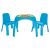 Set Masuta cu 2 scaune pentru copii Pilsan King Table blue, Culoare: Blue