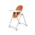 Scaun de masa 2 in 1 Peg Perego Prima Pappa Zero Follow Me, 0-15 Kg, Wonder Orange, Portocaliu, Culoare: Portocaliu