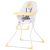Scaun de masa Chipolino Teddy banana, Culoare: Galben