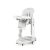 Scaun de masa 3 in 1 Peg Perego Tatamia Follow Me, 0-15 Kg, Latte, Alb, Culoare: Alb