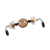 BabyBjorn - Bara de jucarii, Googly eyes Black/White– pentru balansoarele BabyBjorn, Culoare: Alb/Negru
