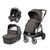Carucior 3 in 1 Peg Perego Veloce, SLK, 0 - 22 kg, 500, Negru/Gri, Culoare: Gri/Negru  - ExclusivMAG.ro Carucior 3 in 1 Peg Perego Veloce, SLK, 0 - 22 kg, 500, Negru/Gri, Culoare: Gri/Negru
