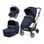 Carucior 3 in 1 Peg Perego Vivace, Lounge, Pagoda, 0 - 22 kg, Blue Shine, Culoare: Albastru