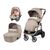 Carucior 3 in 1 Peg Perego Veloce, SLK, 0 - 22 kg, Mon Amour, Bej / Roz, Culoare: Bej  - ExclusivMAG.ro Carucior 3 in 1 Peg Perego Veloce, SLK, 0 - 22 kg, Mon Amour, Bej / Roz, Culoare: Bej