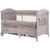 Patut pliabil Chipolino Merida sand linen cu laterala culisanta, Culoare: Crem, Dimensiuni: 120x60