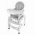 Scaun de masa 3 in 1 Ecotoys HC-223 Gri, Culoare: Gri
