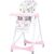 Scaun de masa Chipolino Bambino rose water, Culoare: Roz