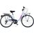 Bicicleta Dino Bikes 26' City Summertime alb, Culoare: Alb, Dimensiuni: 26 inch