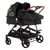 Carucior gemeni Chipolino Duo Smart 2 in 1 exotic, Culoare: Multicolor