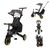Zopa - Tricicleta pliabila 7 in 1, de la 10 luni - 5 ani, Nova 2 Cosmic Black, Culoare: Negru