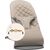 BabyBjorn - Balansoar Bliss Sand Grey din tesatura matlasata cu aspect Clasic, cu bara de jucarii inclusa, Culoare: Crem