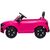 Masinuta electrica Chipolino Audi RS Q8 cu scaun din piele si roti EVA pink, Culoare: Roz, Capacitate acumulator: 12V