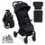 Carucior sport Ping 3 Trekking Coal ABC Design, Culoare: Negru, Model: sport