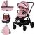 Carucior Chipolino Magnum 3 in 1 pink marshmallow, Culoare: Roz, Model: 3 in 1