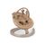 Nuna - Sezlong LEAF Grow Teddy, Culoare: Maro