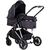 Carucior Chipolino Aura 2 in 1 blackberry, Culoare: Negru, Model: 2 in 1  - ExclusivMAG.ro Carucior Chipolino Aura 2 in 1 blackberry, Culoare: Negru, Model: 2 in 1